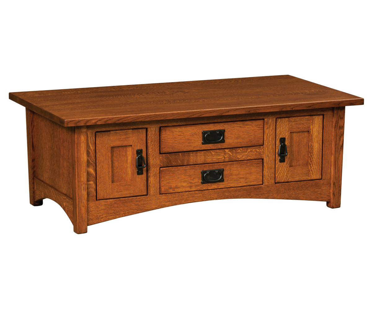 Arts & Crafts Coffee Table Amish Traditions Fine Furniture