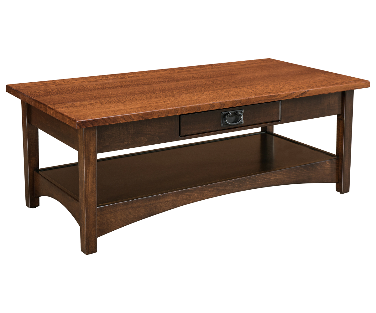 Arts & Crafts Coffee Table Amish Traditions Fine Furniture