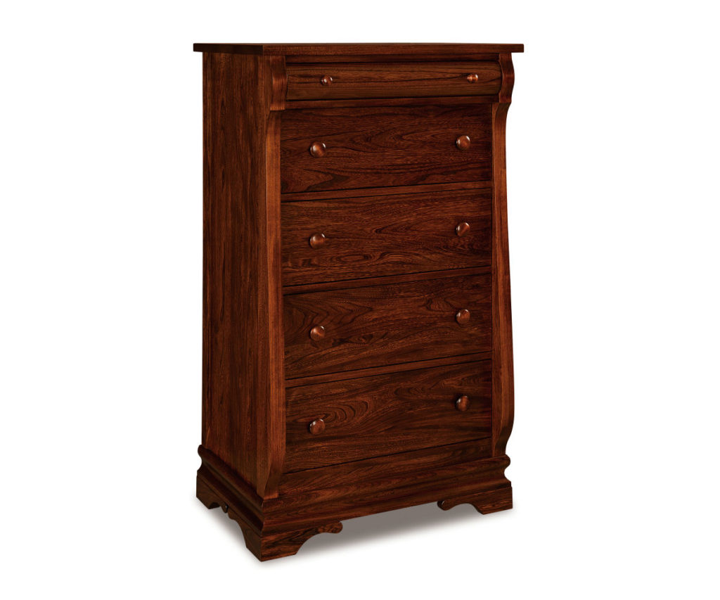 Chippewa Sleigh Wardrobe Armoire Amish Traditions Fine Furniture