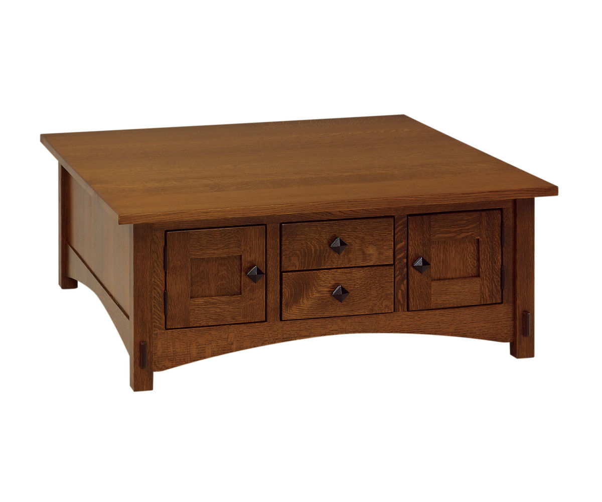 Springhill Square Coffee Table Amish Traditions Fine Furniture