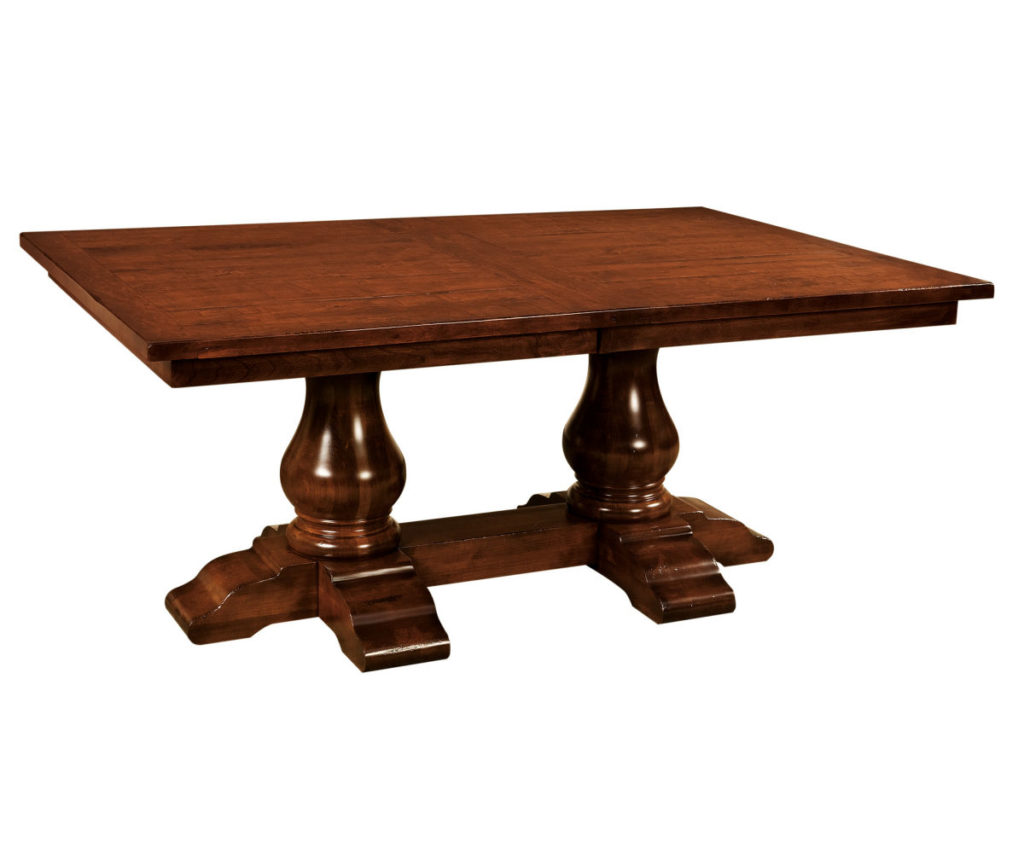 Wellington Trestle Table Amish Traditions Fine Furniture