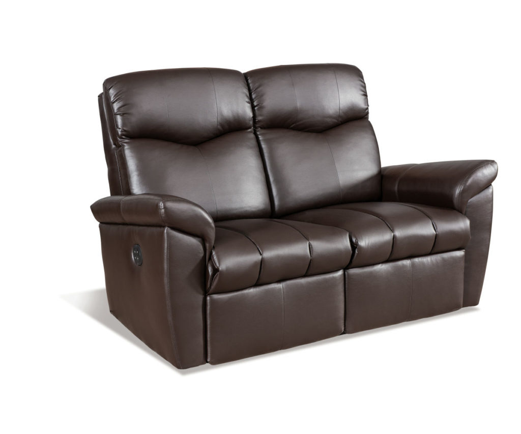 Lux Wall Hugging Reclining Loveseat Amish Traditions Fine Furniture