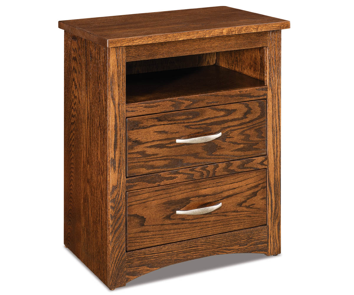 Denver 2 Drawer Nightstand