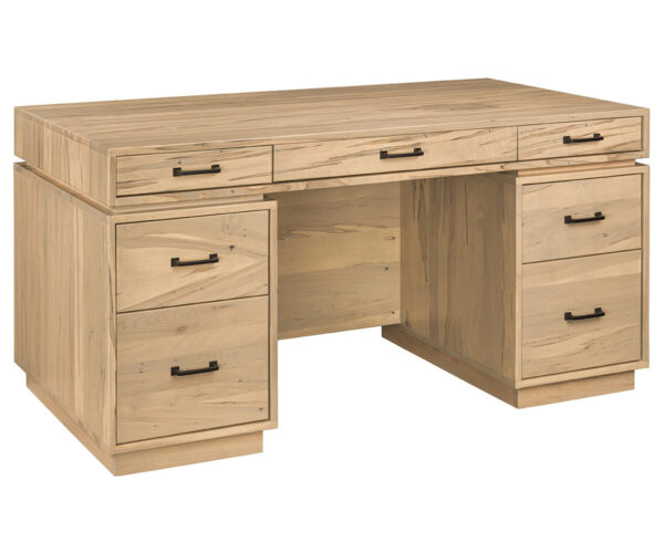 Bordeaux Double Pedestal Desk