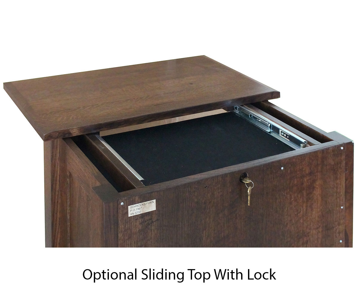Eckenridge 1 Drawer 2 Door Nightstand - Image 4