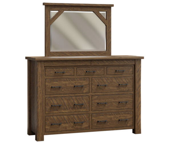 Portland 9 Drawer Mule Dresser