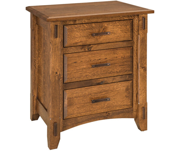 Tacoma 3 Drawer Nightstand