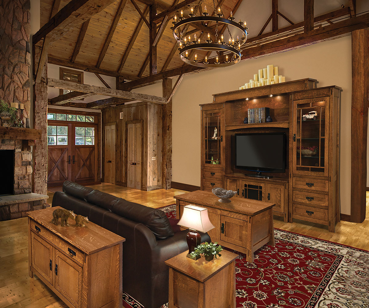 Modesto Enclosed Sofa Table - Image 2