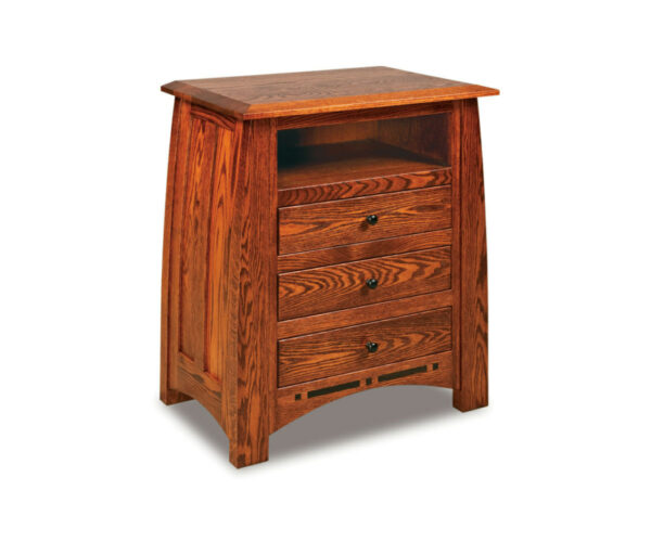 Boulder Creek 3 Drawer Nightstand