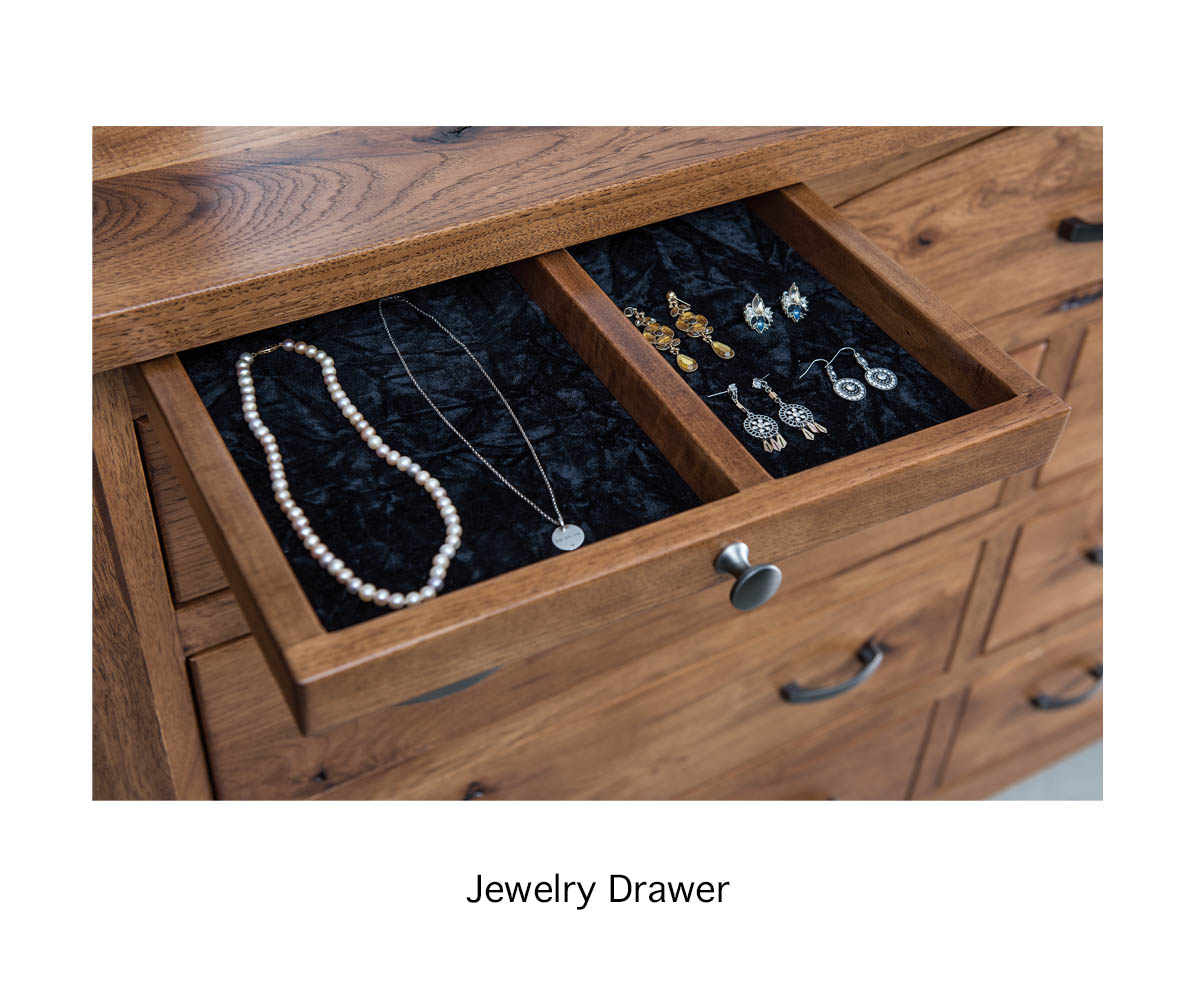 Stick Mission 9 Drawer Dresser With Jewelry Drawers - Image 2