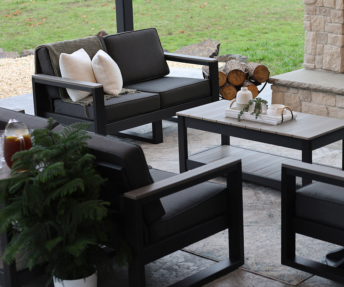 Modern outdoor furniture collection